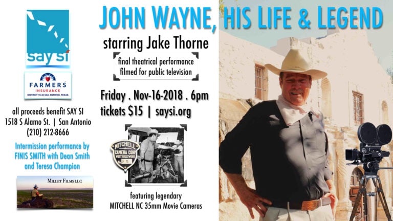 SAY Sí Hosts John Wayne, his Life & Legend